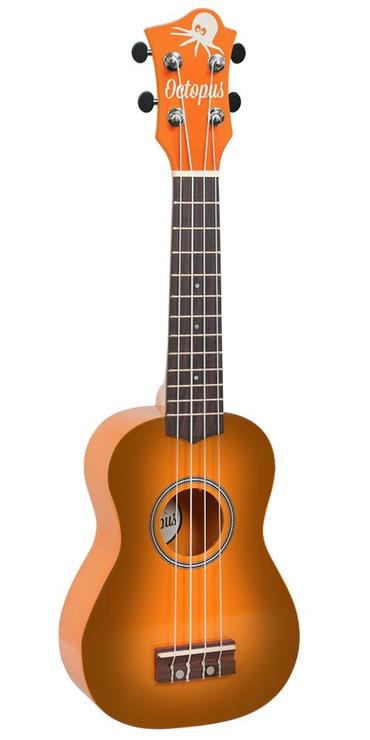 Octopus metallic burst series soprano ukulele