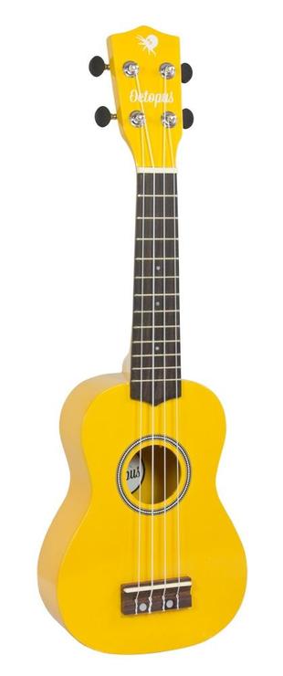 Octopus metallic series soprano ukulele Yellow