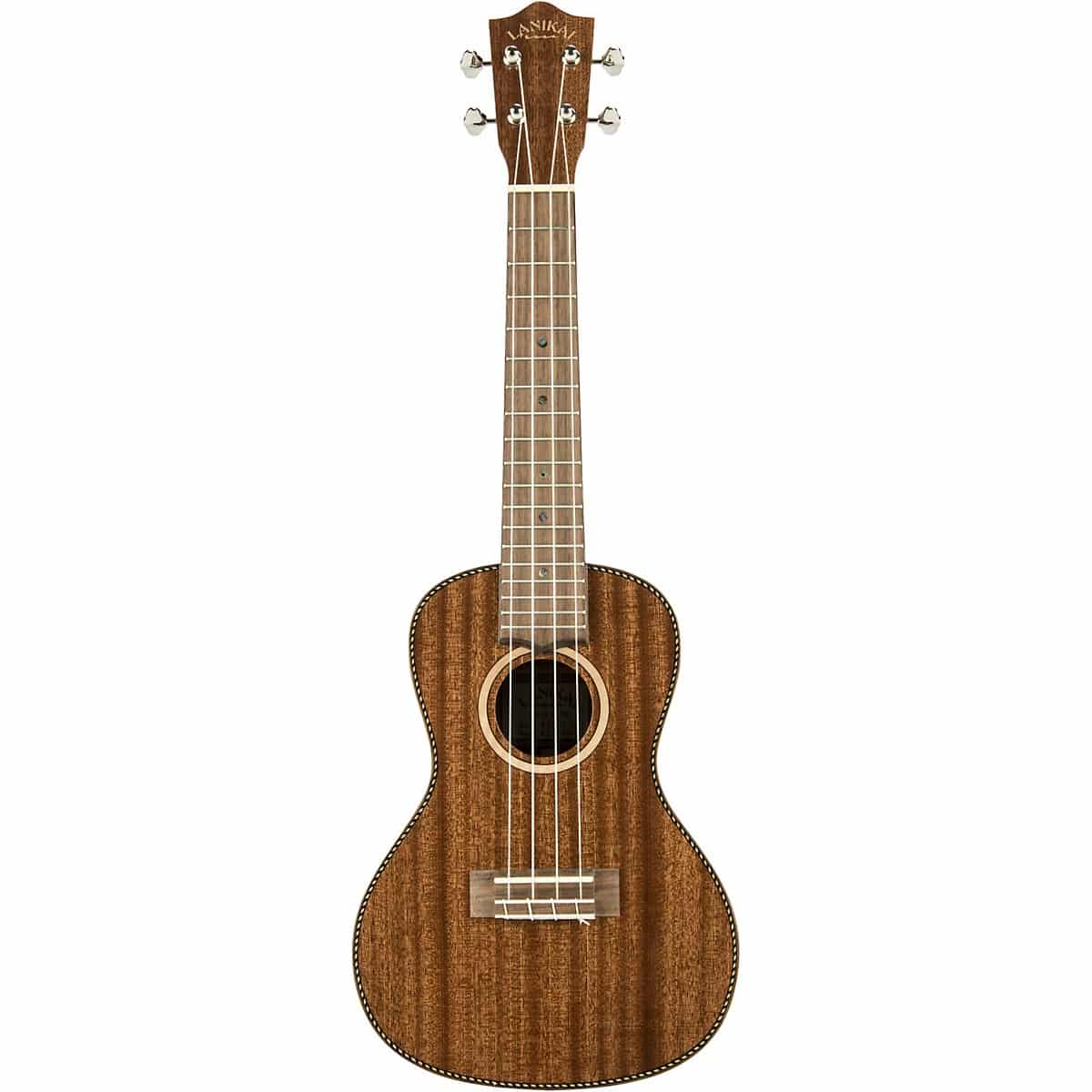 Lanikai MAS-C All Solid Mahogany Concert c/w Gig Case