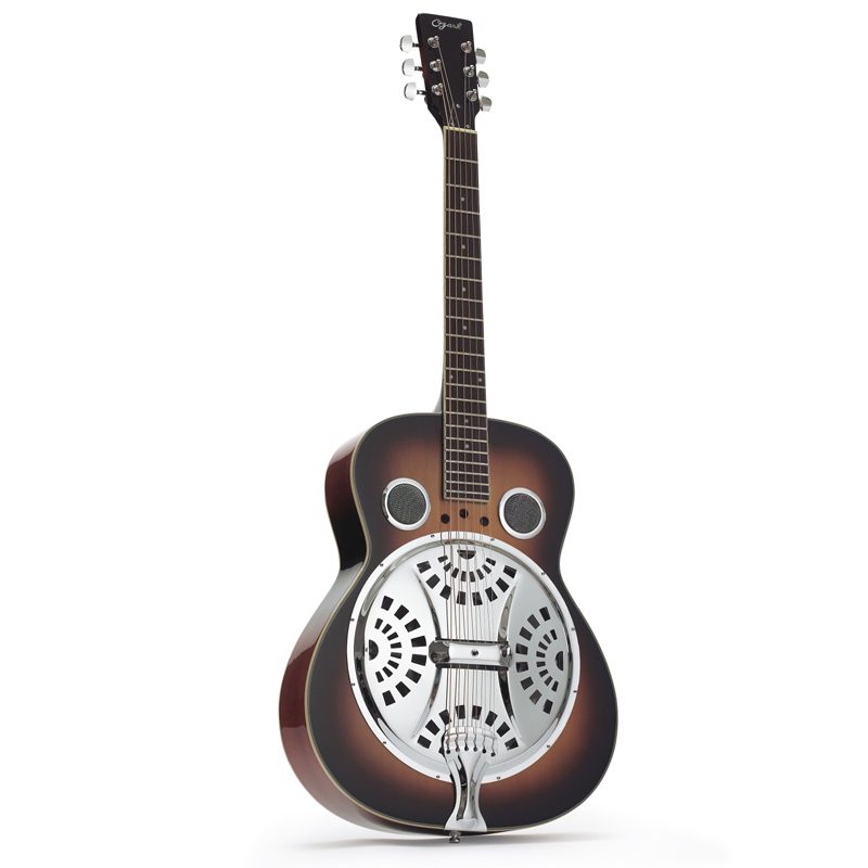 Ozark resonator guitar, wood body