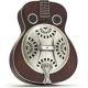 Ozark deluxe wood resonator guitar distressed