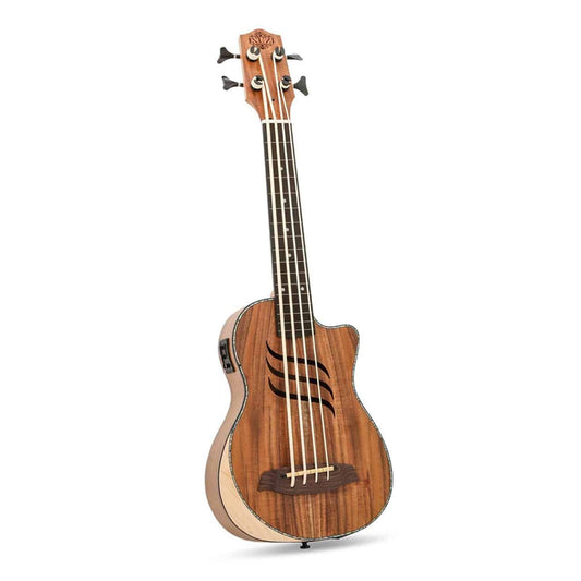 ISUZI EUB-K1 Acacia Ukulele Electro-Bass Ukulele inc Gig bag