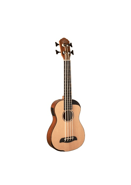 Oscar Schmidt OUB500K Electro Acoustic Bass Ukulele Satin Natural