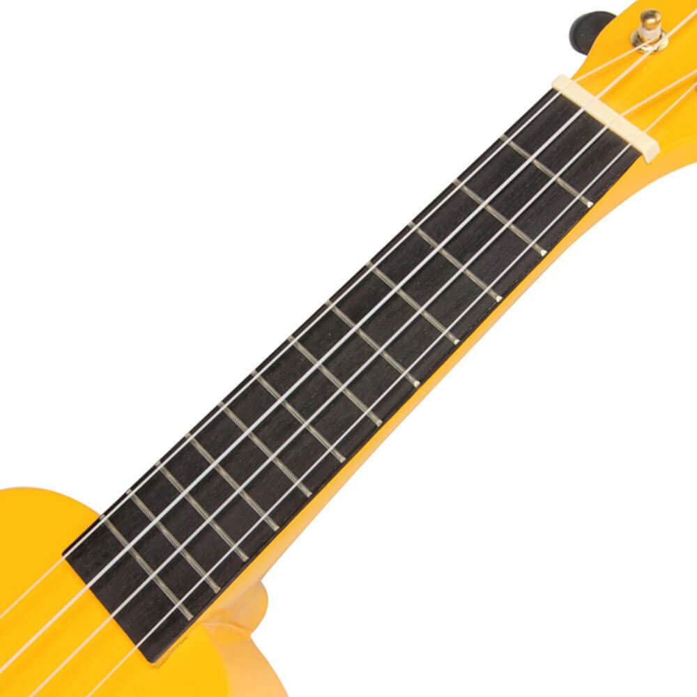 Mahalo Soprano Ukulele Art Design Smile Yellow