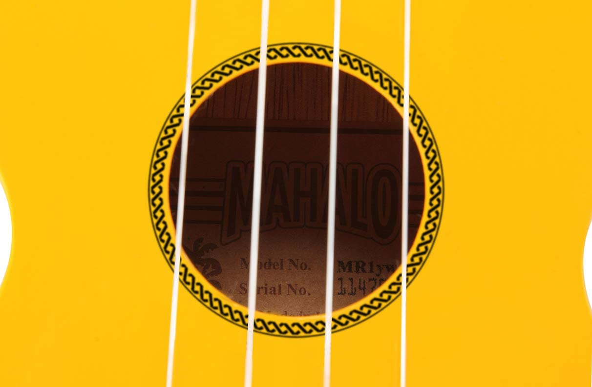 Mahalo Rainbow soprano ukulele Yellow