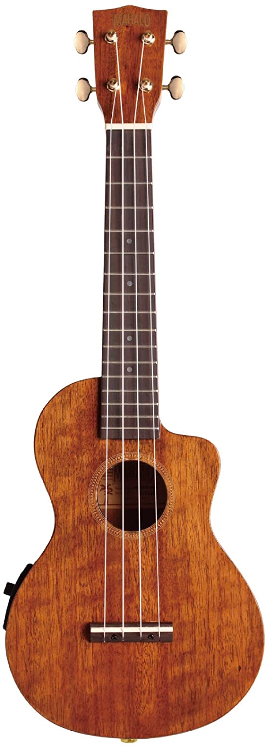 Mahalo Hano electro concert ukulele Natural