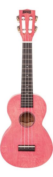 Mahalo Island Concert Ukulele Coral Pink