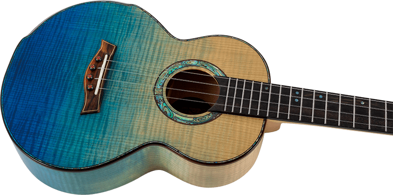 Flight A10 All Solid Tenor Ukulele - Flamed Maple