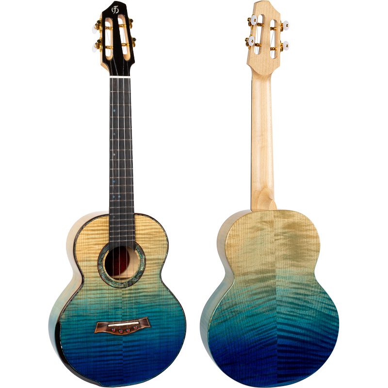 Flight A10 All Solid Tenor Ukulele - Flamed Maple