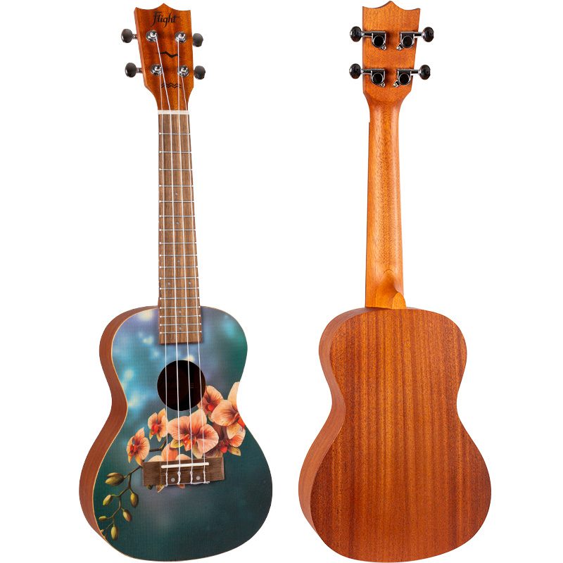 Flight AUC33 Art Concert Ukulele Orchid