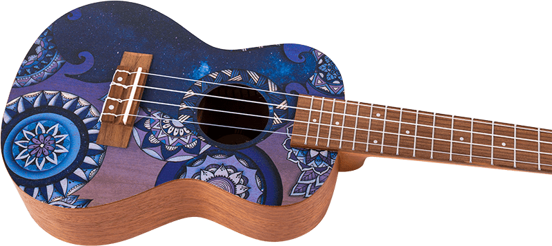 Flight AUC33 Art Concert Ukulele Stardust