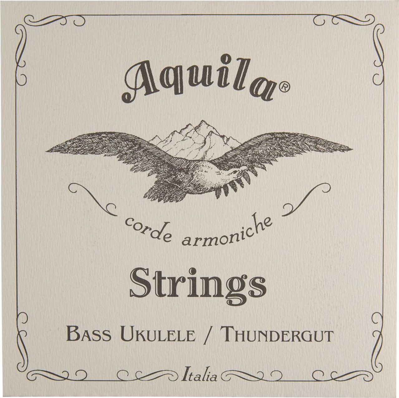 Aquila 68U Thundergut 4 String Set GDAE Bass Ukulele Strings 18-21 in Scale