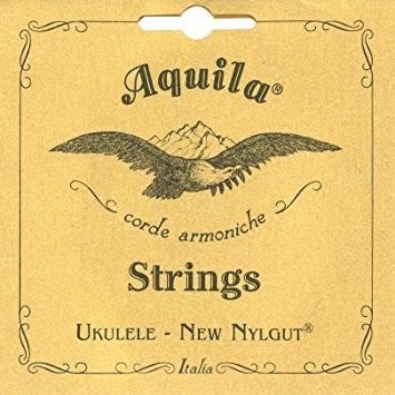 Aquila GENUINE GUT Banjo Ukulele Strings Set Of 4 Key Of C 43U