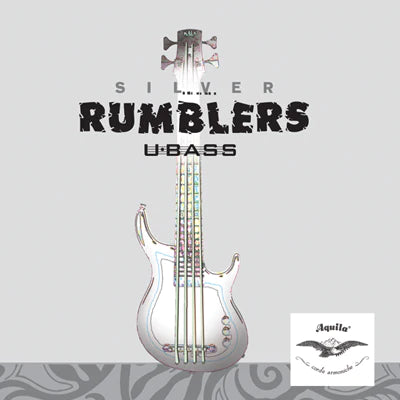 Aquila Silver Rumbler Set (Kala rumbler bass)  (1K)