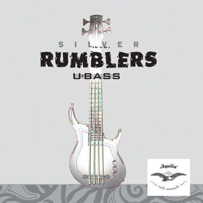 Aquila Silver Rumbler Set (Kala rumbler bass)  (1K)