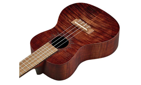 Baton Rouge V4 C Sun Concert Exotic Mahogany Ukulele