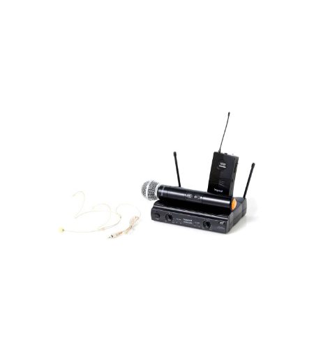 Bespeco GM905HP Hand Held and Headset double VHF wireless microphone system