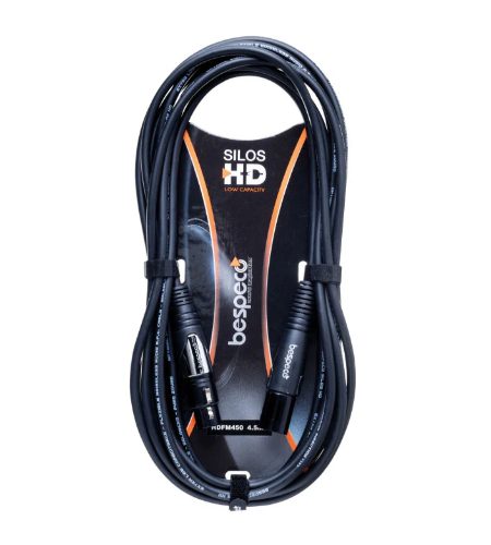 Bespeco HDFM100 Male XLR to Female XLR 1M