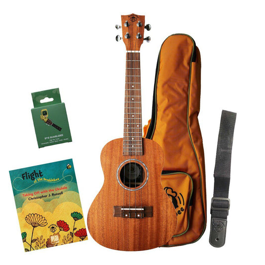 Bumblebee BUC30 CONCERT UKULELE PACK - ENGLISH LANGUAGE