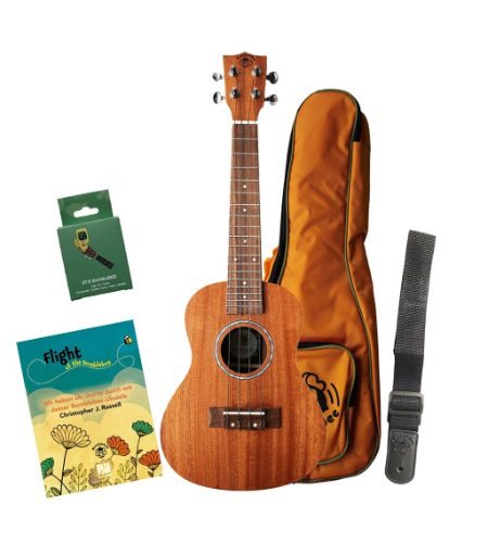 Bumblebee BUC30 CONCERT UKULELE PACK - GERMAN LANGUAGE