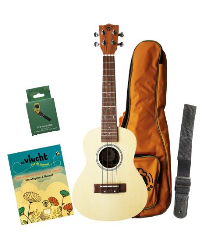 Bumblebee BUC50 CONCERT UKULELE PACK - DUTCH LANGUAGE