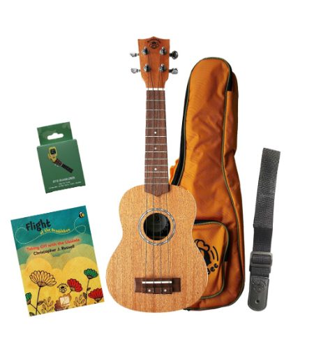 Bumblebee BUS30 SOPRANO UKULELE PACK - ENGLISH LANGUAGE