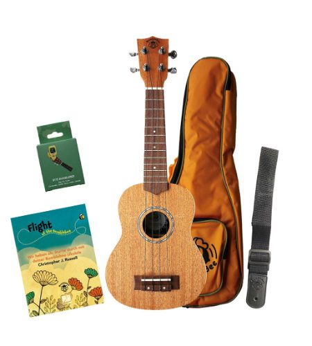 Bumblebee BUS30 SOPRANO UKULELE PACK - GERMAN LANGUAGE