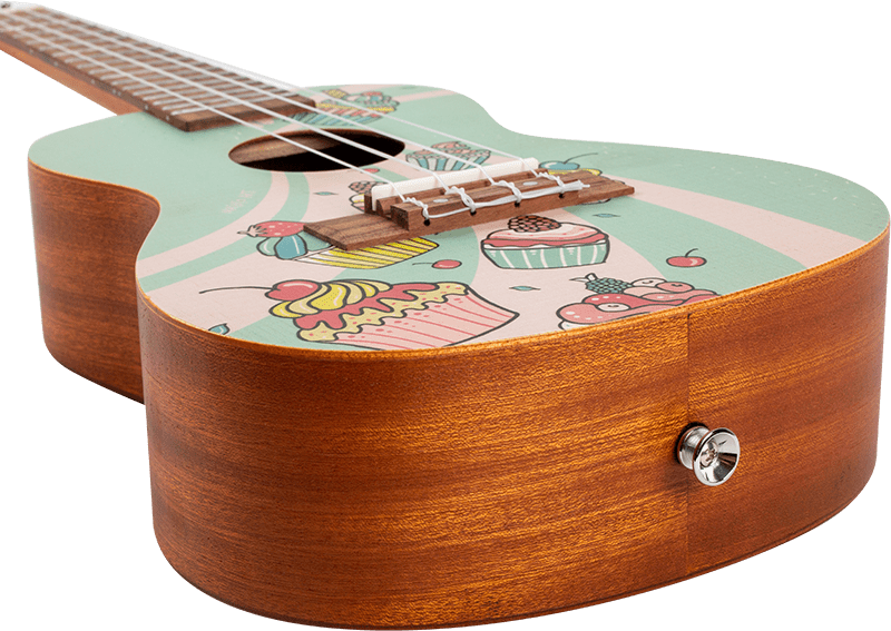 Flight AUC33 Art Concert Ukulele Cupcake