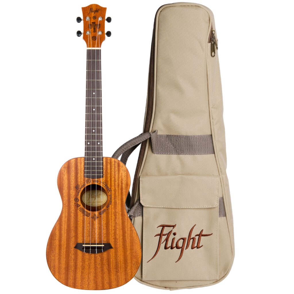 Flight Dub38 Baritone Electro Ukulele Active Pickup