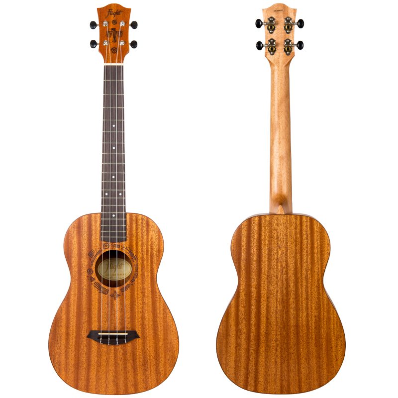 Flight DUB38 Baritone Electro Ukulele Mahogany