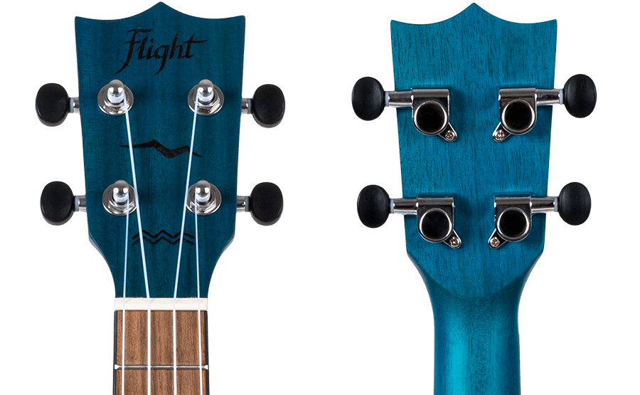 Flight Gemstone DUC380 ELECRO CONCERT Ukulele Topaz