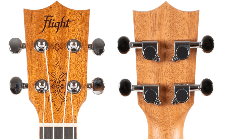 Flight DUS321 Soprano Ukulele Mahogany With Bag