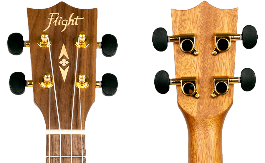 Flight DUS440 Soprano Acacia Ukulele With Bag