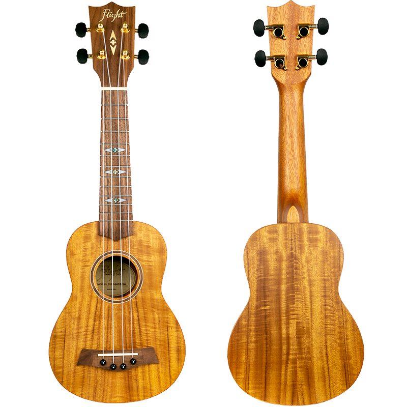 Flight DUS440 Soprano Acacia Ukulele