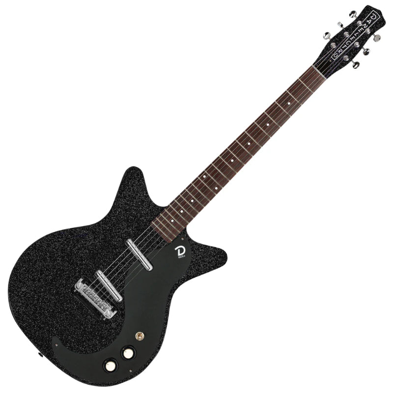 Danelectro Blackout '59M NOS+ Electric Guitar ~ Black Metalflake