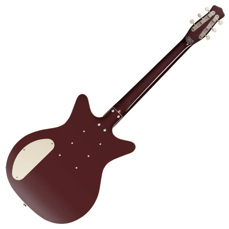 Danelectro Triple Divine Guitar ~ Dark Burgundy