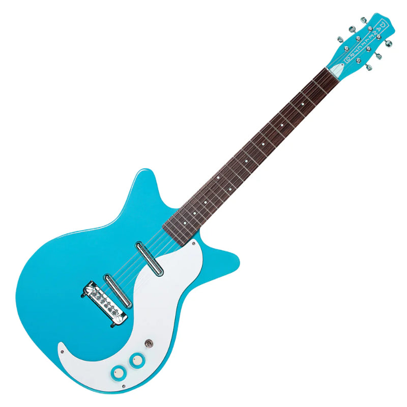 Danelectro '59M NOS Guitar ~ Baby Come Back Blue