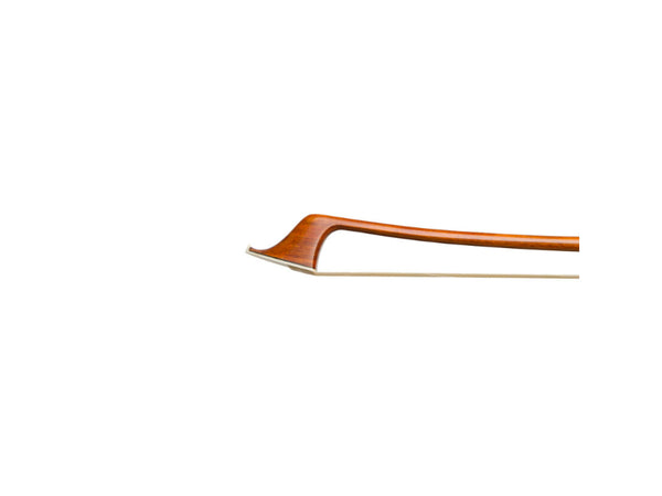 Double bass bow, pernambuco, pearl inlay (1257C)