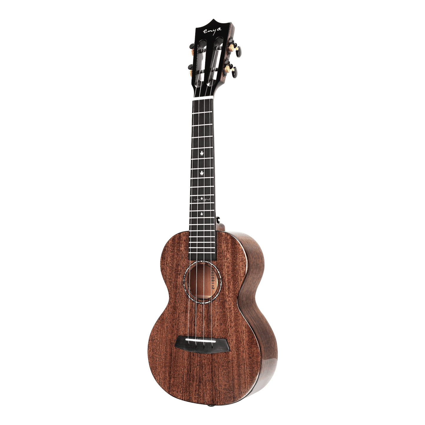 Enya EUC-MAD Black Solid Mahogany Concert Ukulele