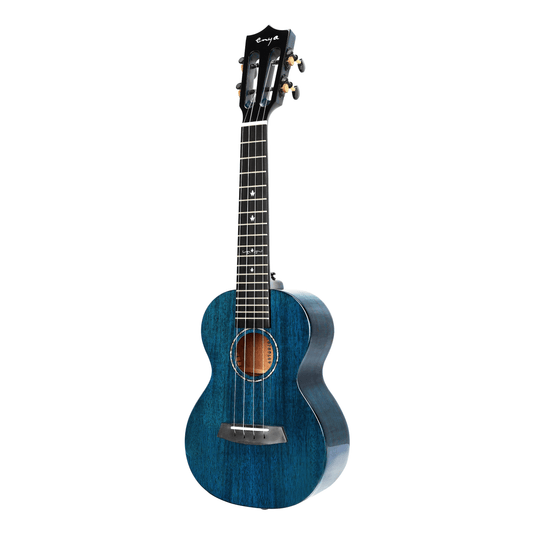 Enya EUC-MAD Blue Solid Mahogany Concert Ukulele