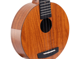 Enya EUR-X1 HPL Round Koa Ukulele