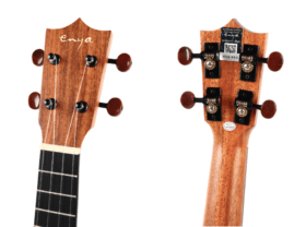 Enya EUR-X1 HPL Round Koa Ukulele