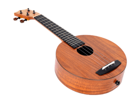 Enya EUR-X1 HPL Round Koa Ukulele