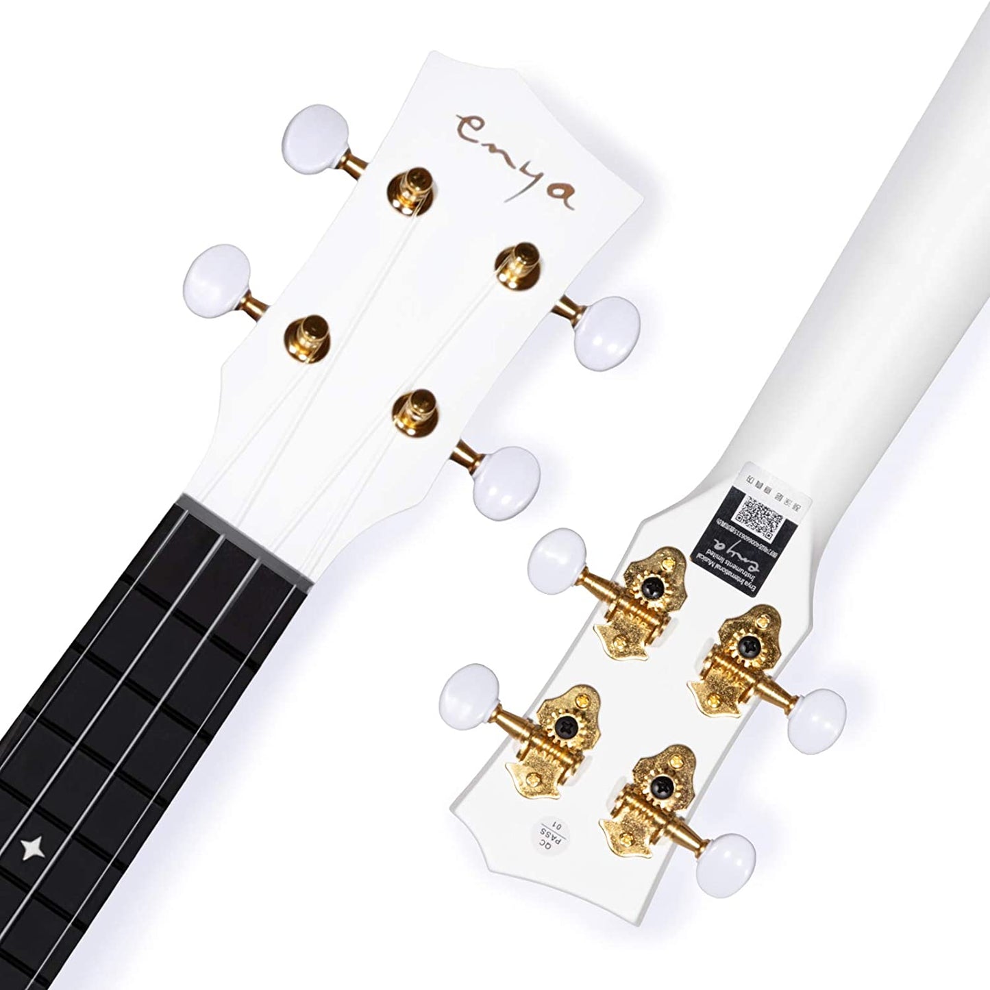 Enya Nova U Mini Soprano Ukulele White