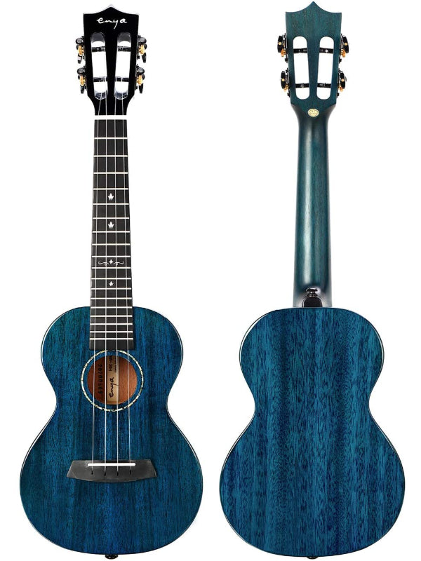 Enya EUT-MAD Blue Solid Mahogany Tenor Ukulele