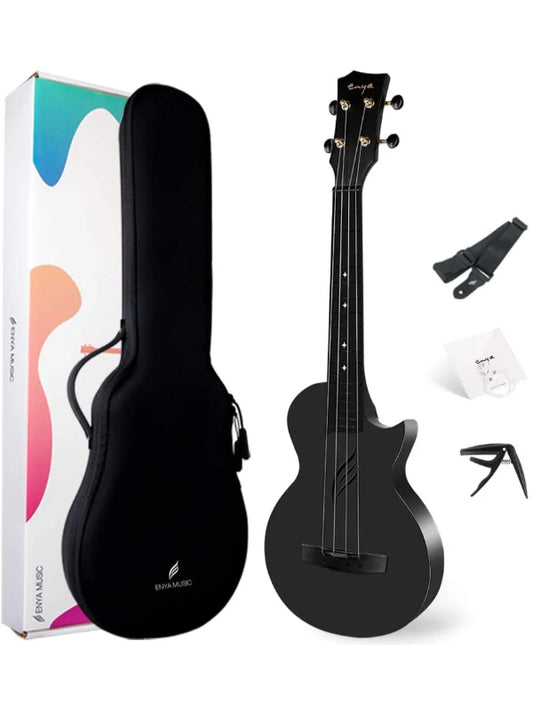 Enya Nova U Carbon Black Ukulele