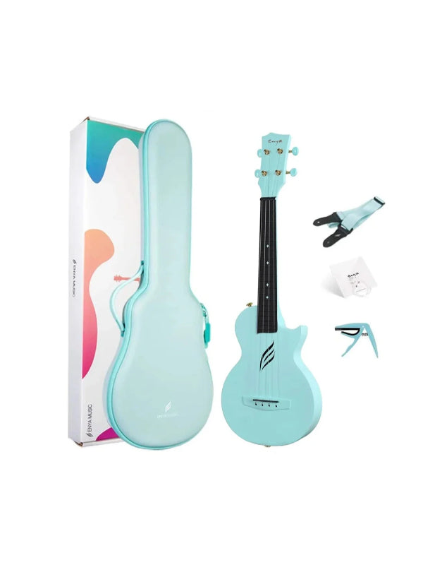 Enya Nova U Carbon Blue Ukulele