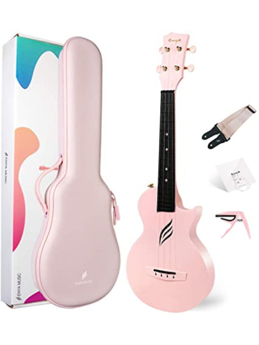 Enya Nova U Carbon Pink Ukulele