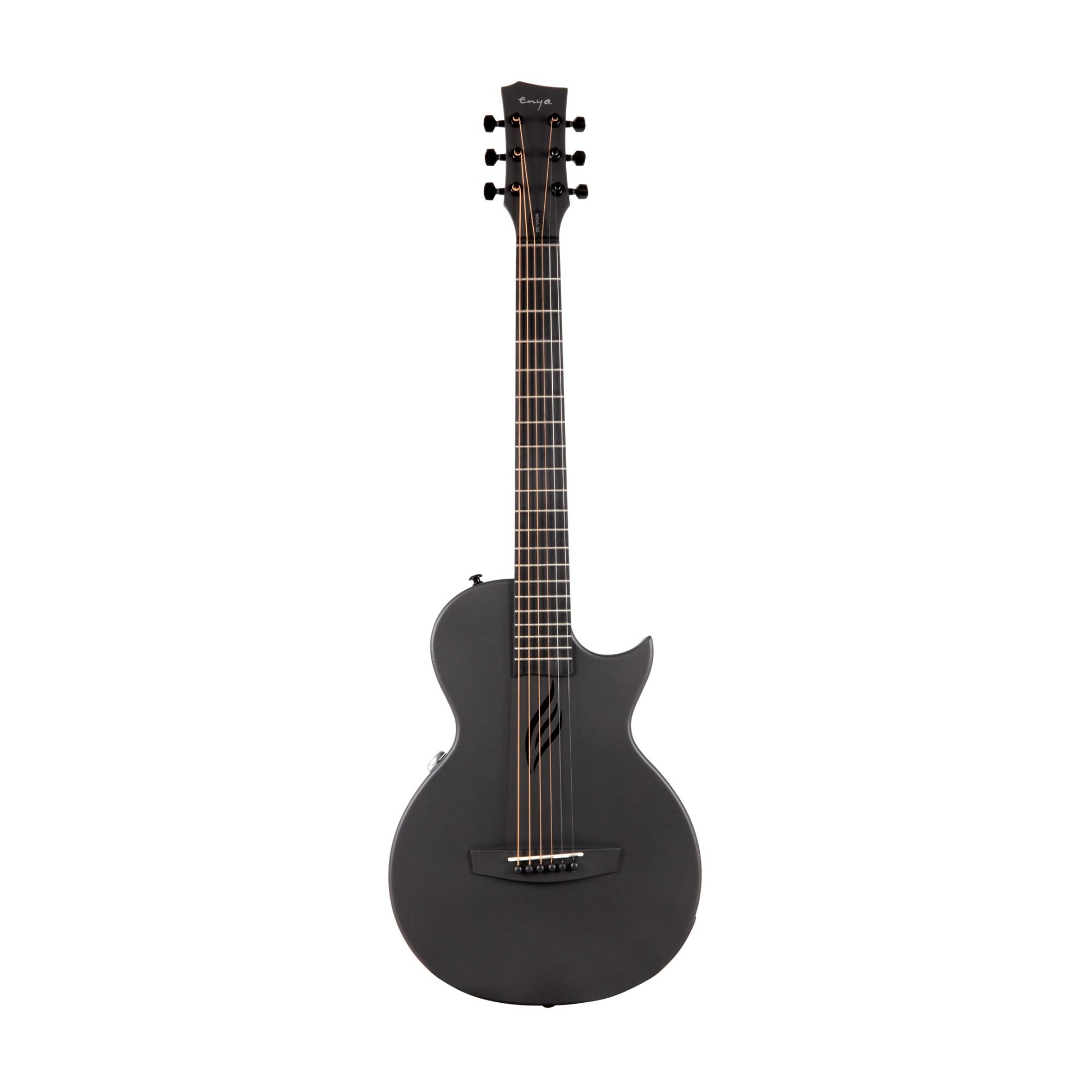 Enya Nova Go Black Carbon Fibre Guitar