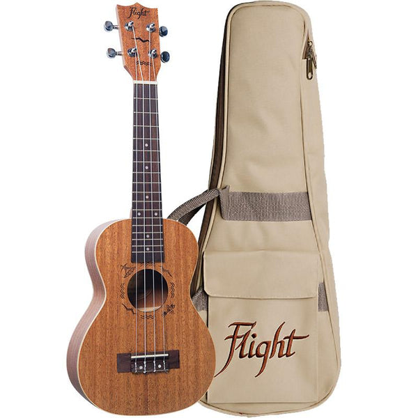 Flight DUC323 Mahogany Concert Ukulele With Bag